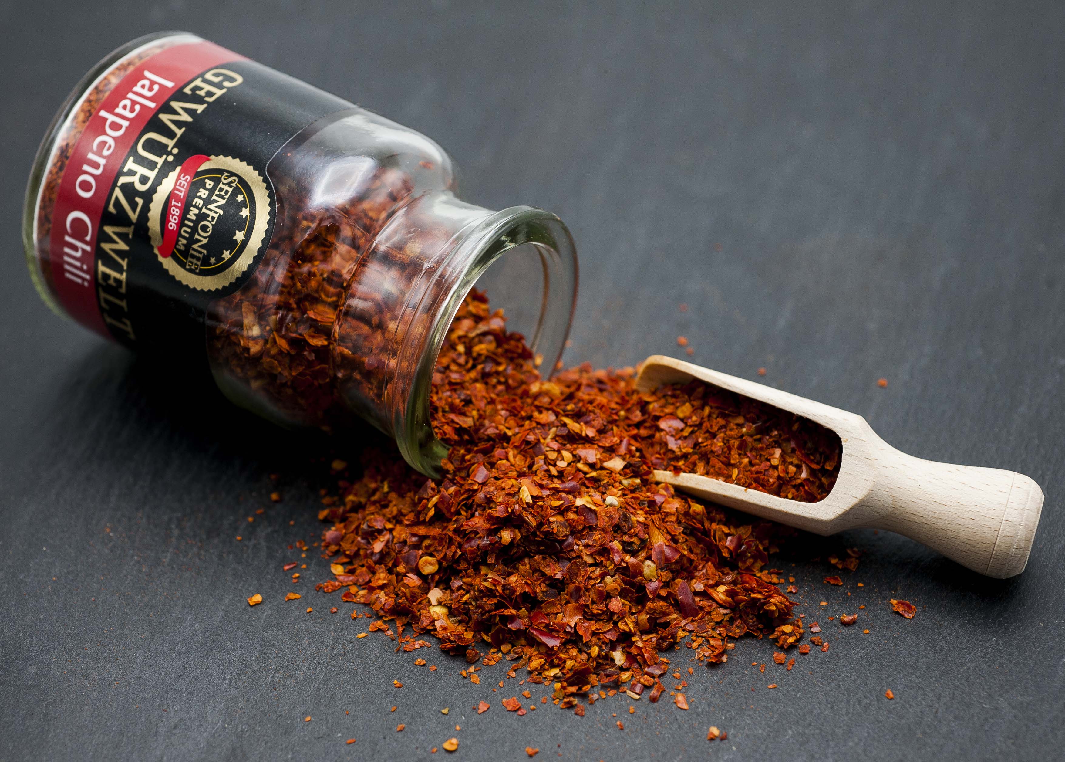 Jalapeno Chili im Korkenglas