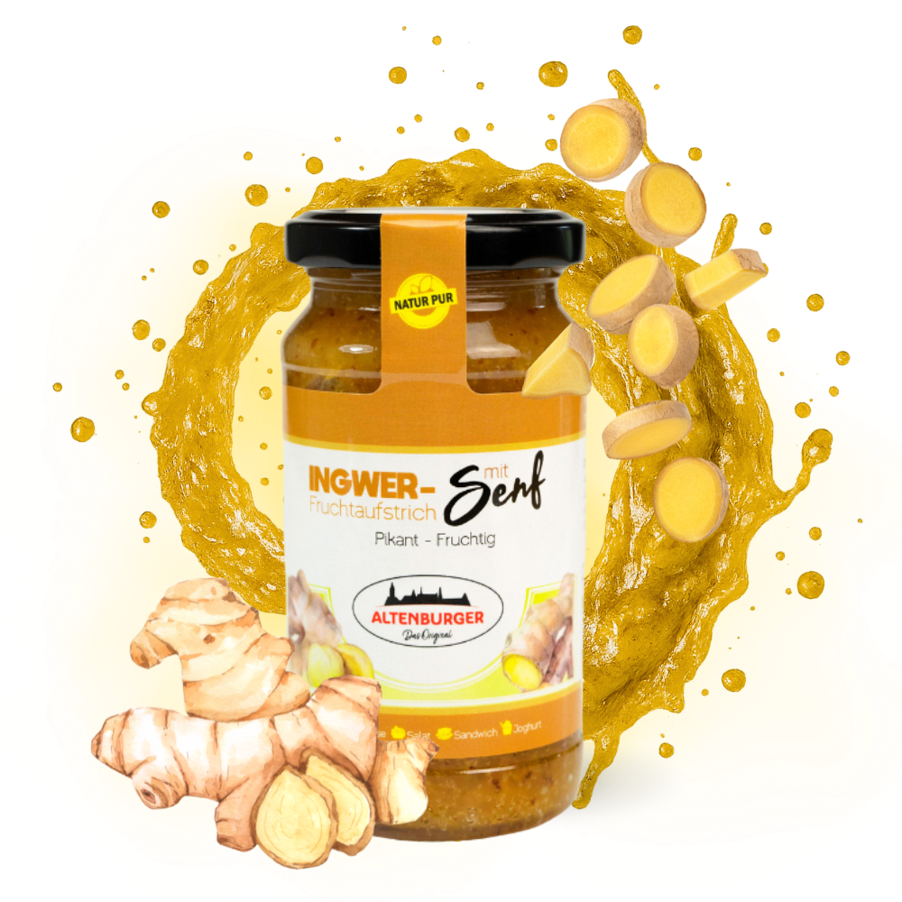 Ingwer Senf - Fruchtaufstrich mit Senf