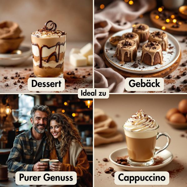 deko verwendung cappuccino eierlikör