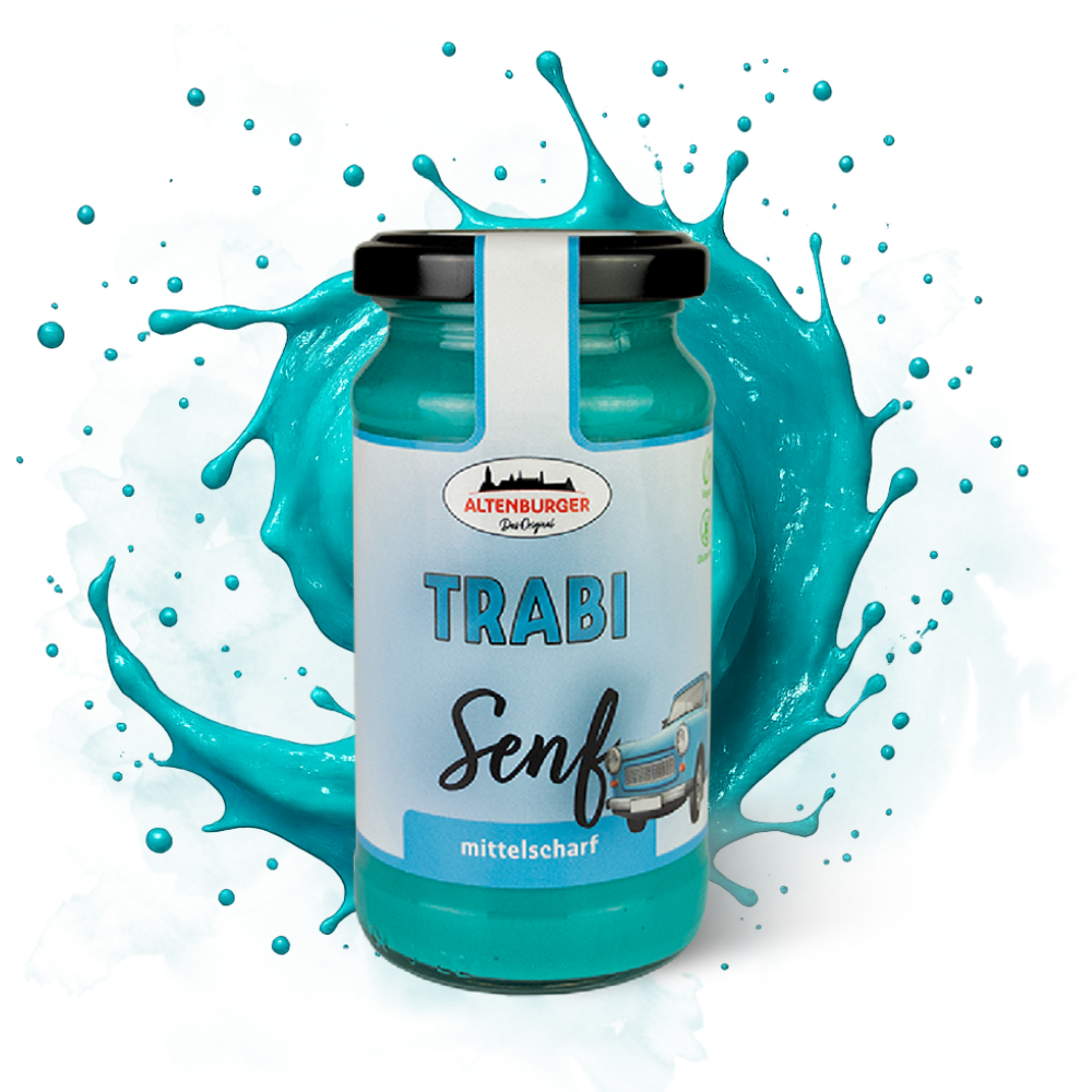 trabi senf mit swirl Trabi Senf