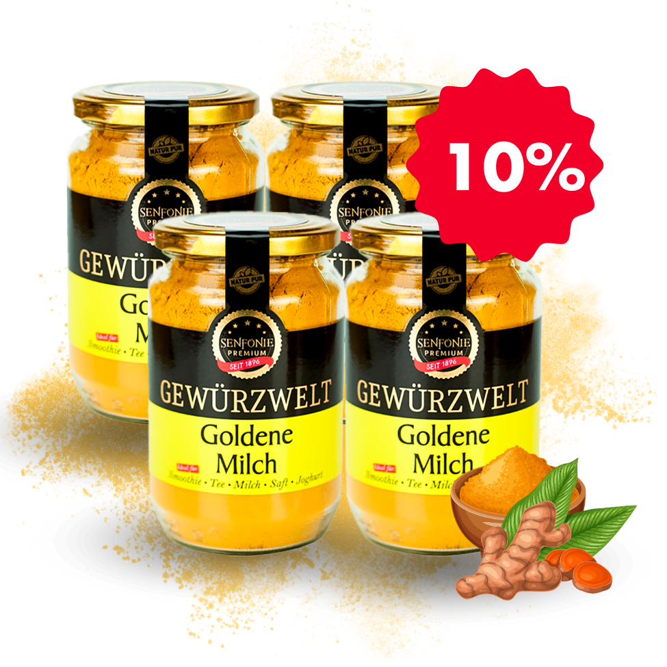 goldene milch 4er set goldene milch 4er set