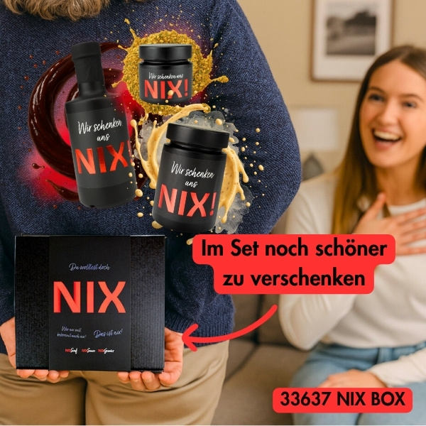 info nix box zum verschenken