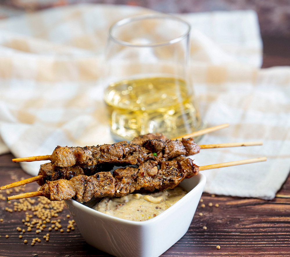 spiess mit whisky und senf spiess mit whisky und senf