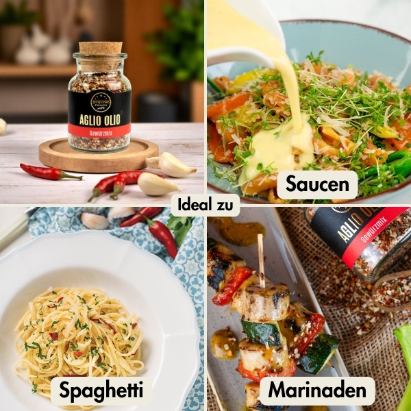 Info Verwendung Aglio Olio