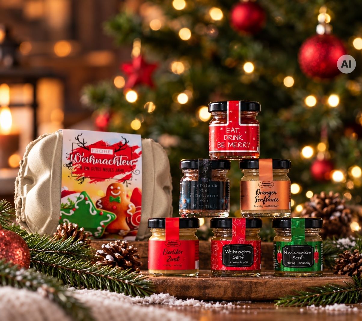Geschenkset "Frohe Weihnachten"