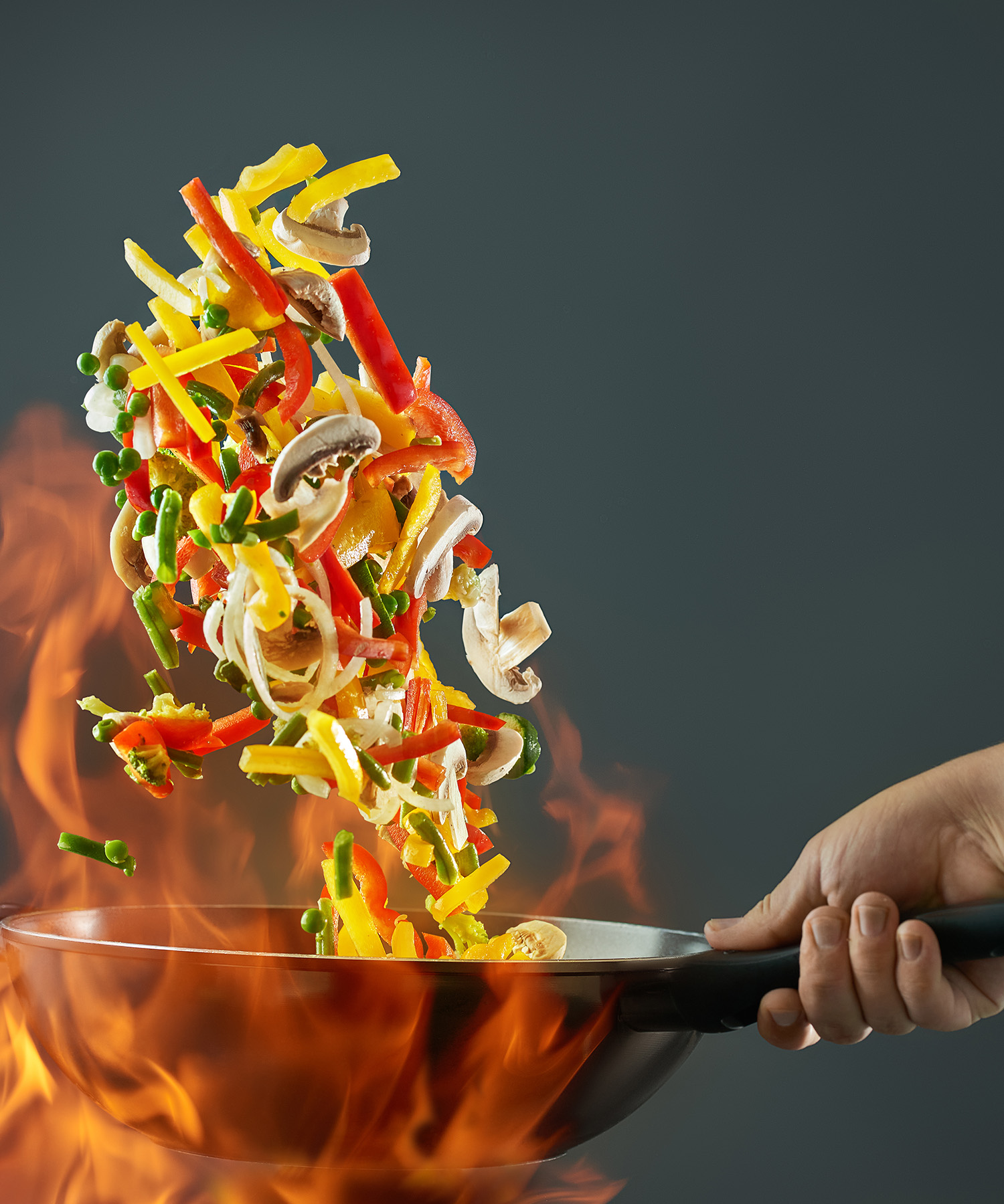 wokgemuese im wok und flammen wokgemuese im wok und flammen