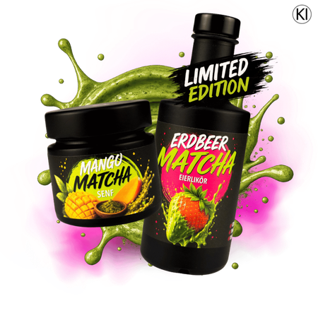 Matcha Set Produktbild KI