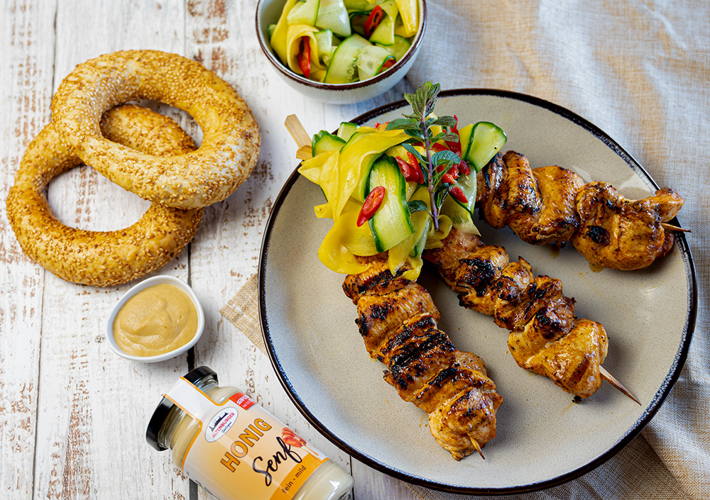 schaschlik mit honig senf schaschlik mit honig senf