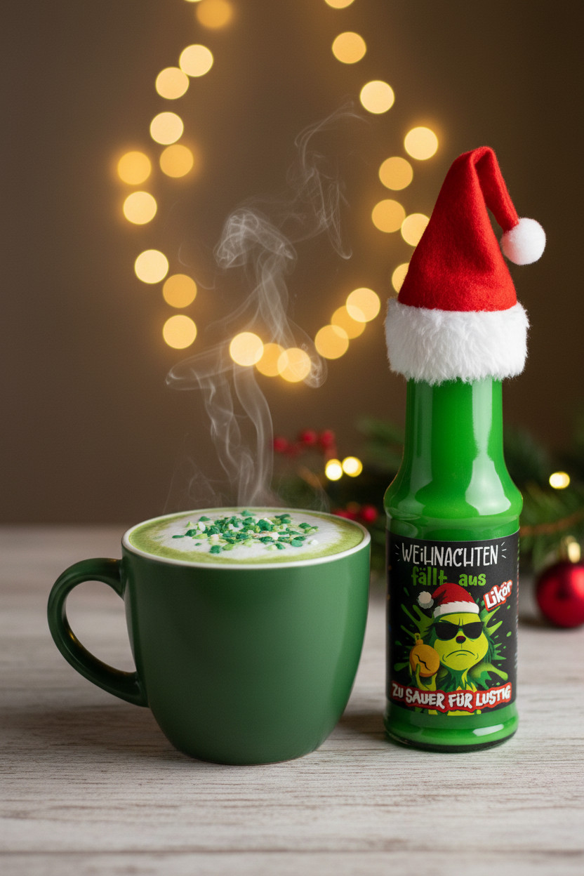 „Grinchmas Green Latte“ – Der etwas andere Weihnachtshug in der Tasse