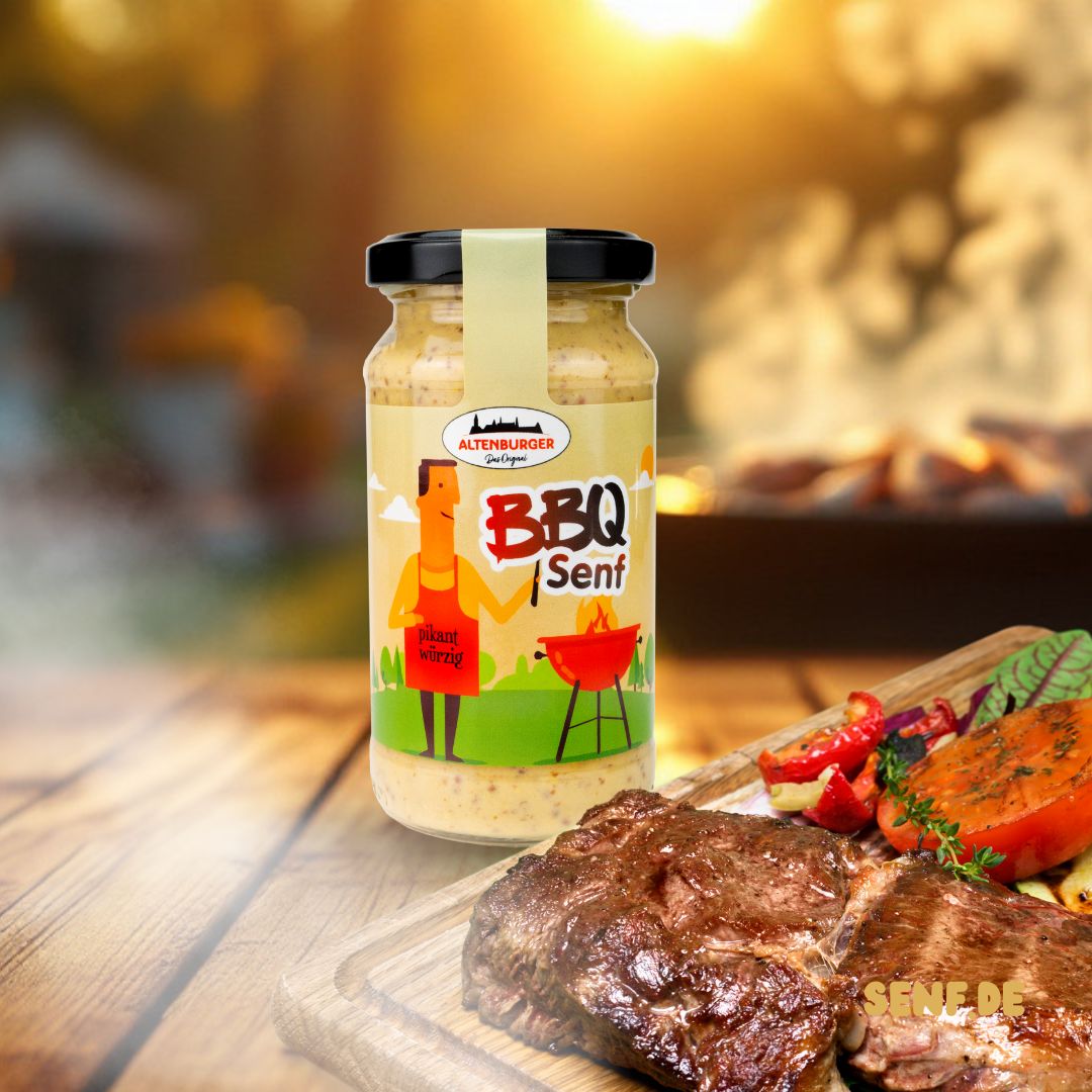 bbq senf, grill, grillfleisch und gemuese bbq senf grill, grillfleisch, grillgemuese