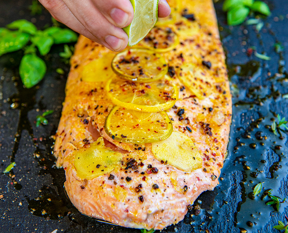 lachs aus dem ofen Zarter Ofenlachs