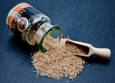 Dänisches Rauchsalz im Korkenglas