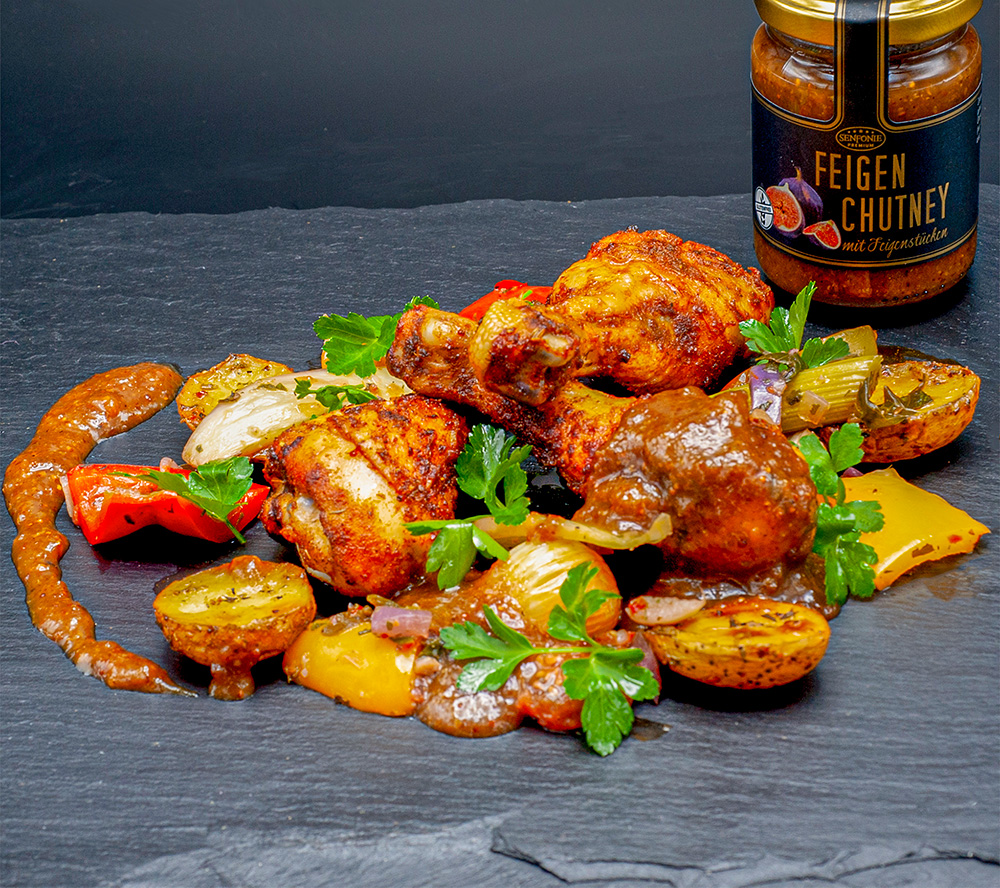 chicken wings mit feigen chutney chicken wings mit feigen chutney