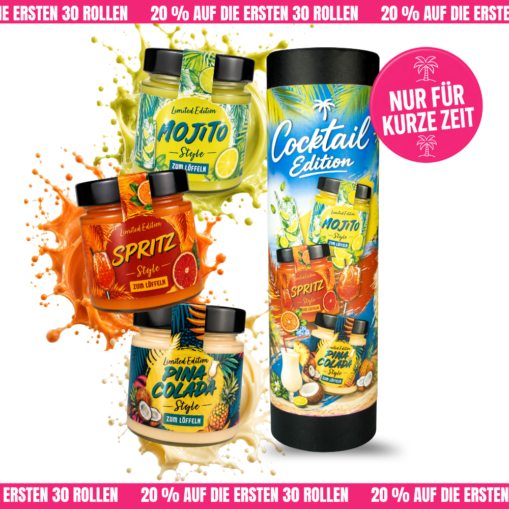 AKTION Cocktail Edition Geschenkrolle (3x Eierlikörcreme)