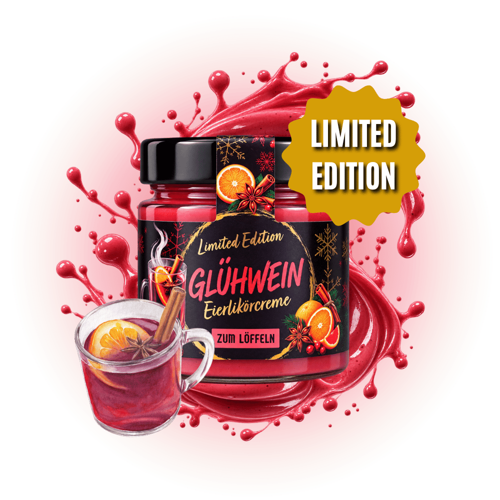 Glühwein - Eierlikörcreme zum Löffeln