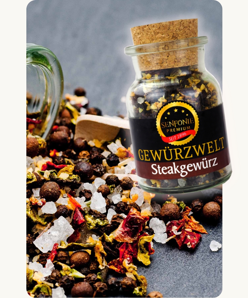 deko steakgewürz Deko: Steakgewürzglas