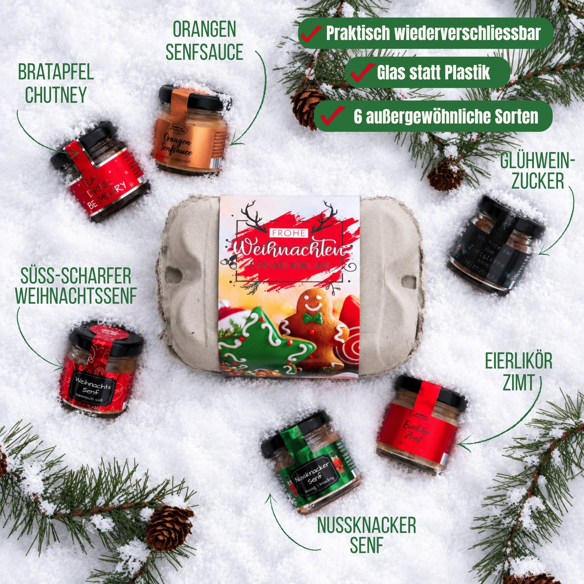 Geschenkset "Frohe Weihnachten"
