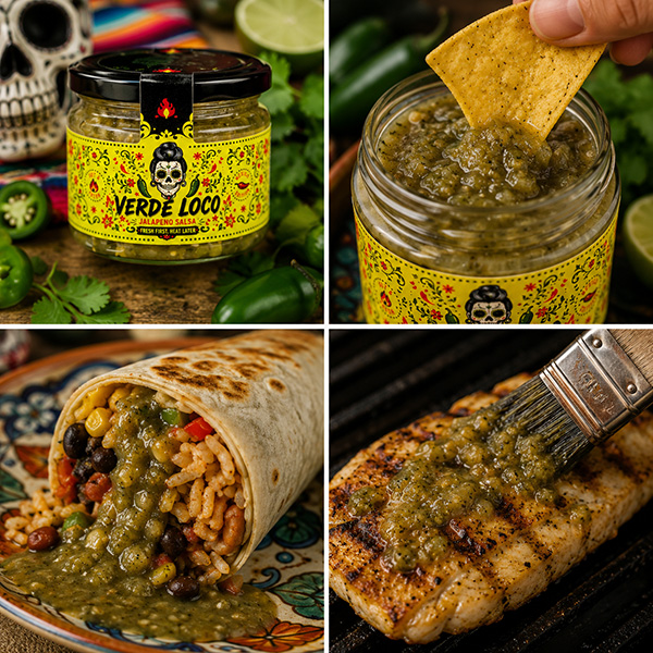 Jalapeño Salsa - VERDE LOCO