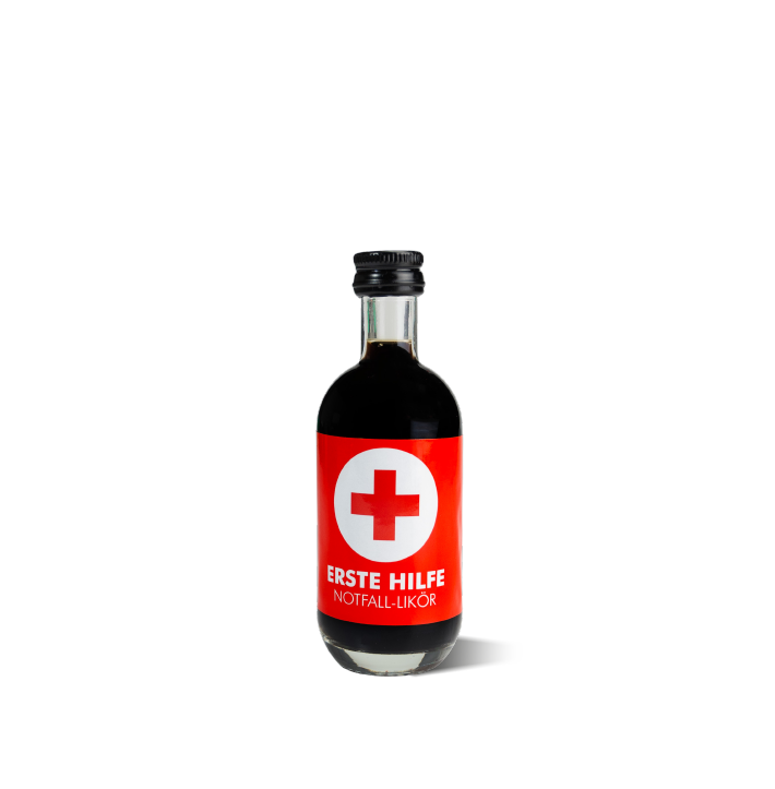 Erste Hilfe Notfall Likör