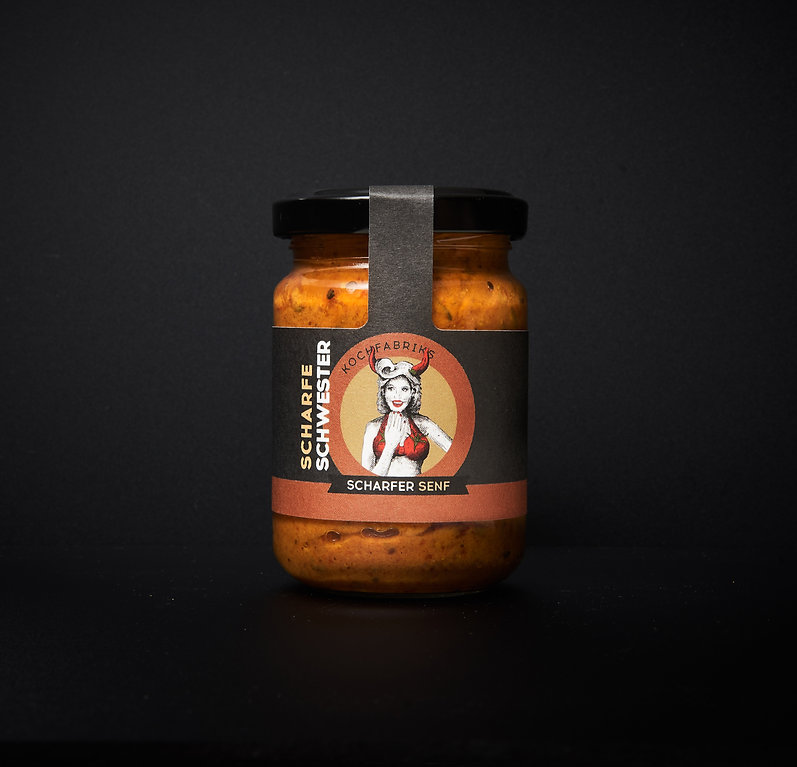 Kochfabriks Scharfe Schwester Senf