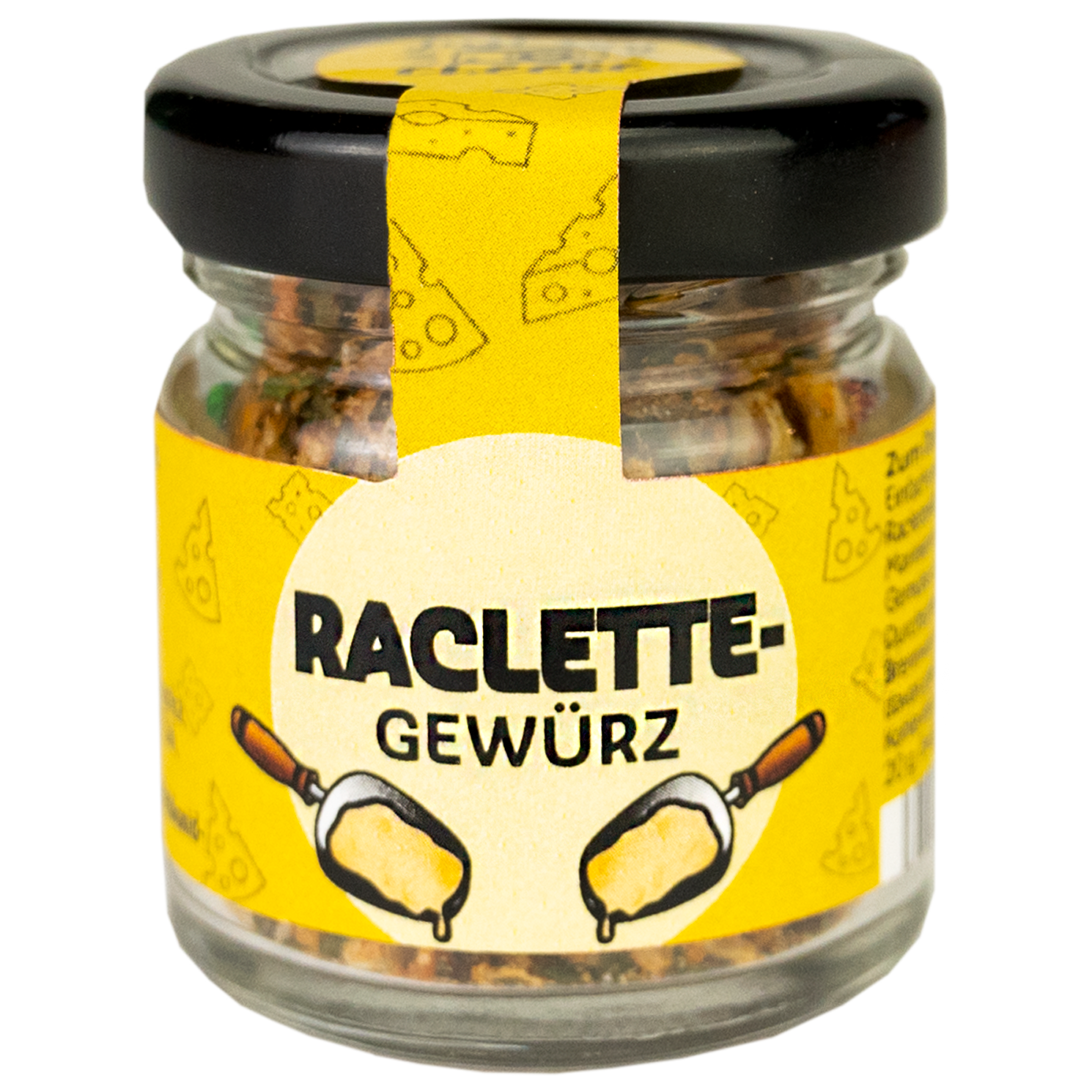 Raclettegewürz für Käse, Dips und Saucen im Mini-Glas