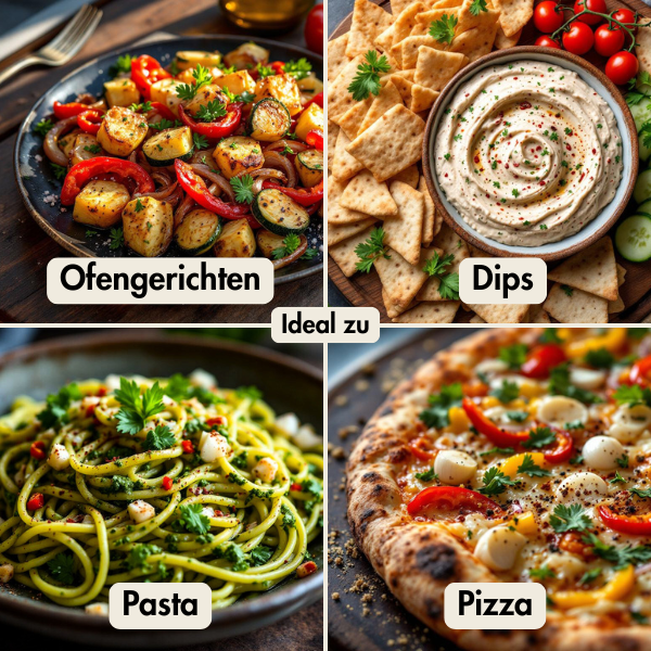 Info Verwendungsmöglichkeiten Mediterranes Gewürzsalz