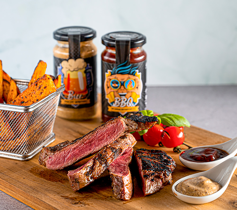 grillplatte mit bbq sauce und bier senf grillplatte mir bbq sauce und bier senf