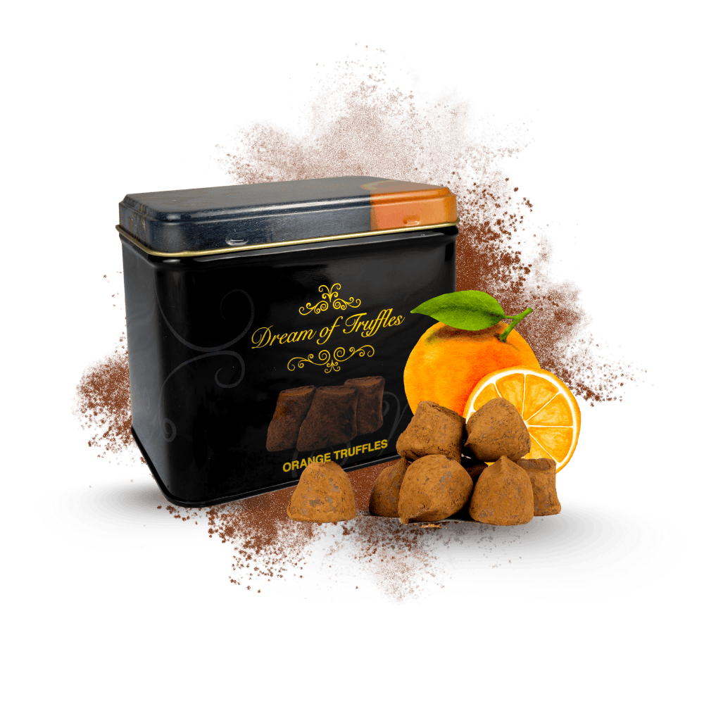 Trüffeltraum Konfekt mit Orange