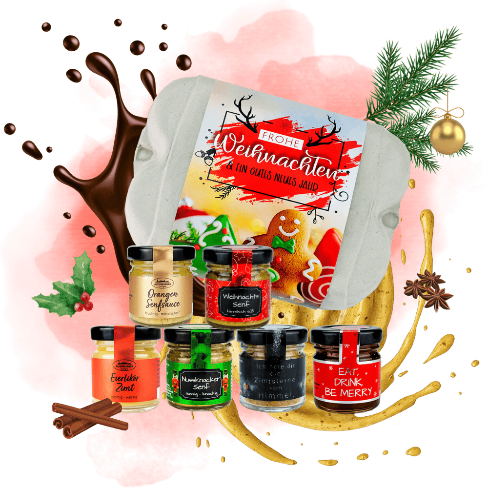 Geschenkset "Frohe Weihnachten"