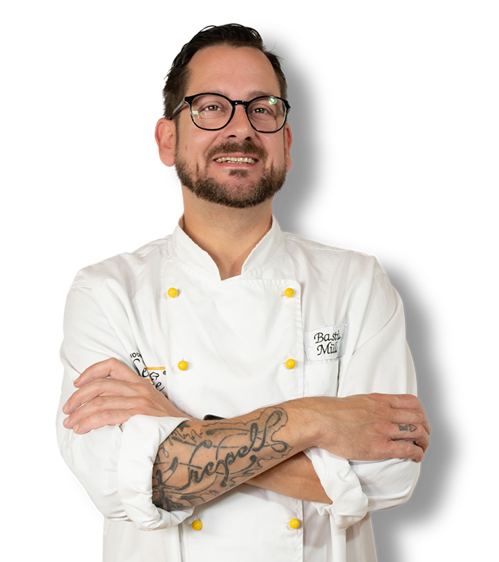 Person koch kochschule senfonie