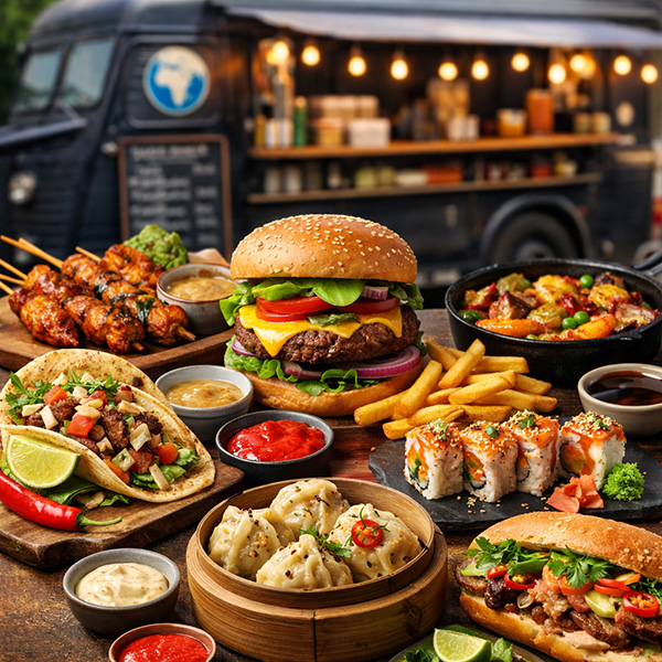 Kochevent Streetfood Reise um die Welt