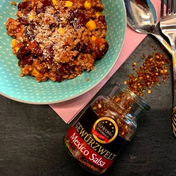 Mexico Salsa ist ideal zur Zubereitung von Chili con Carne.