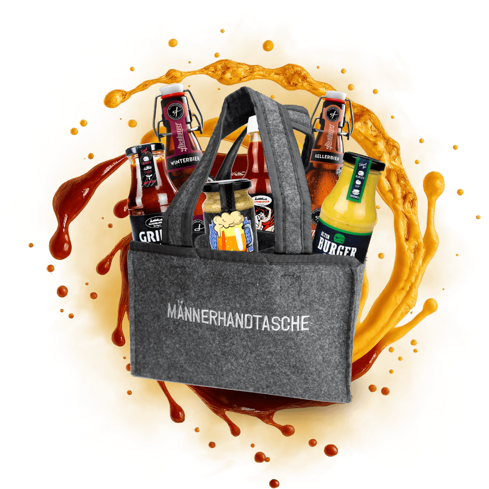 Altenburger Männerhandtasche Bier, Senf & Saucen