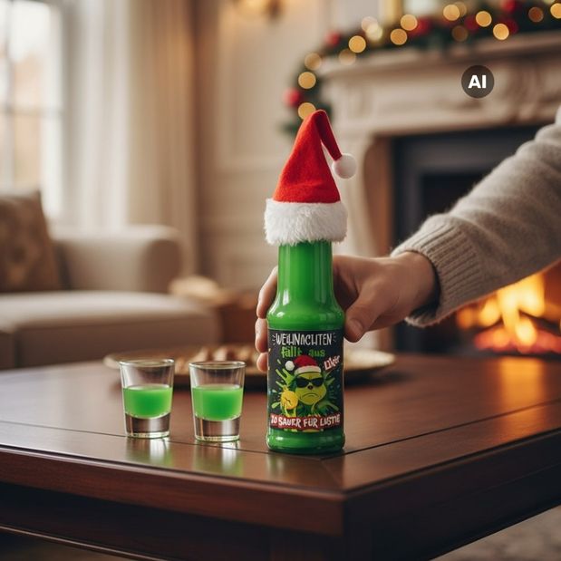 Saurer Apfel Likör "Weihnachten fällt aus"