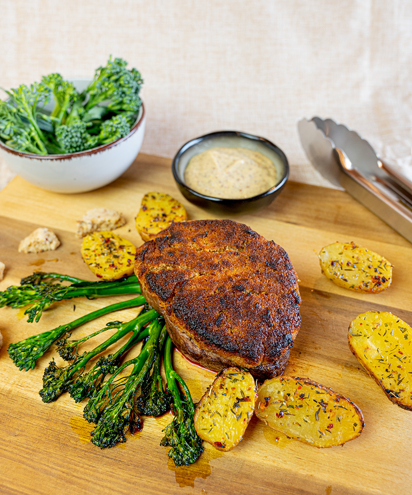 steak mit senfkruste steak mit senfkruste