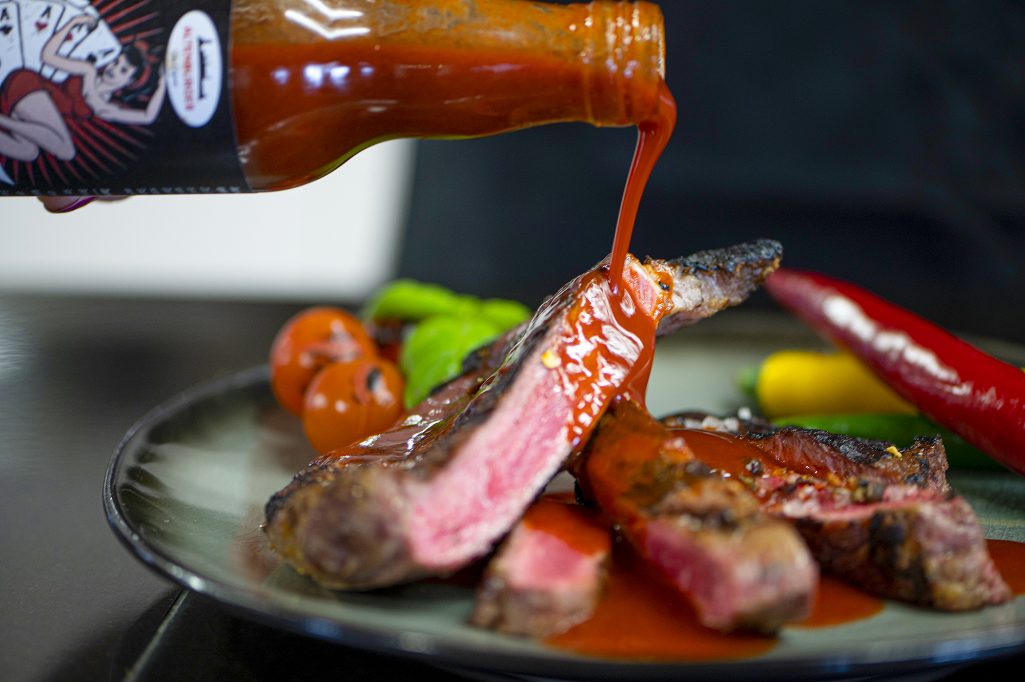 Scharfe Chili Sauce zum Würzen, Schärfen, Abschmecken - sehr scharf!