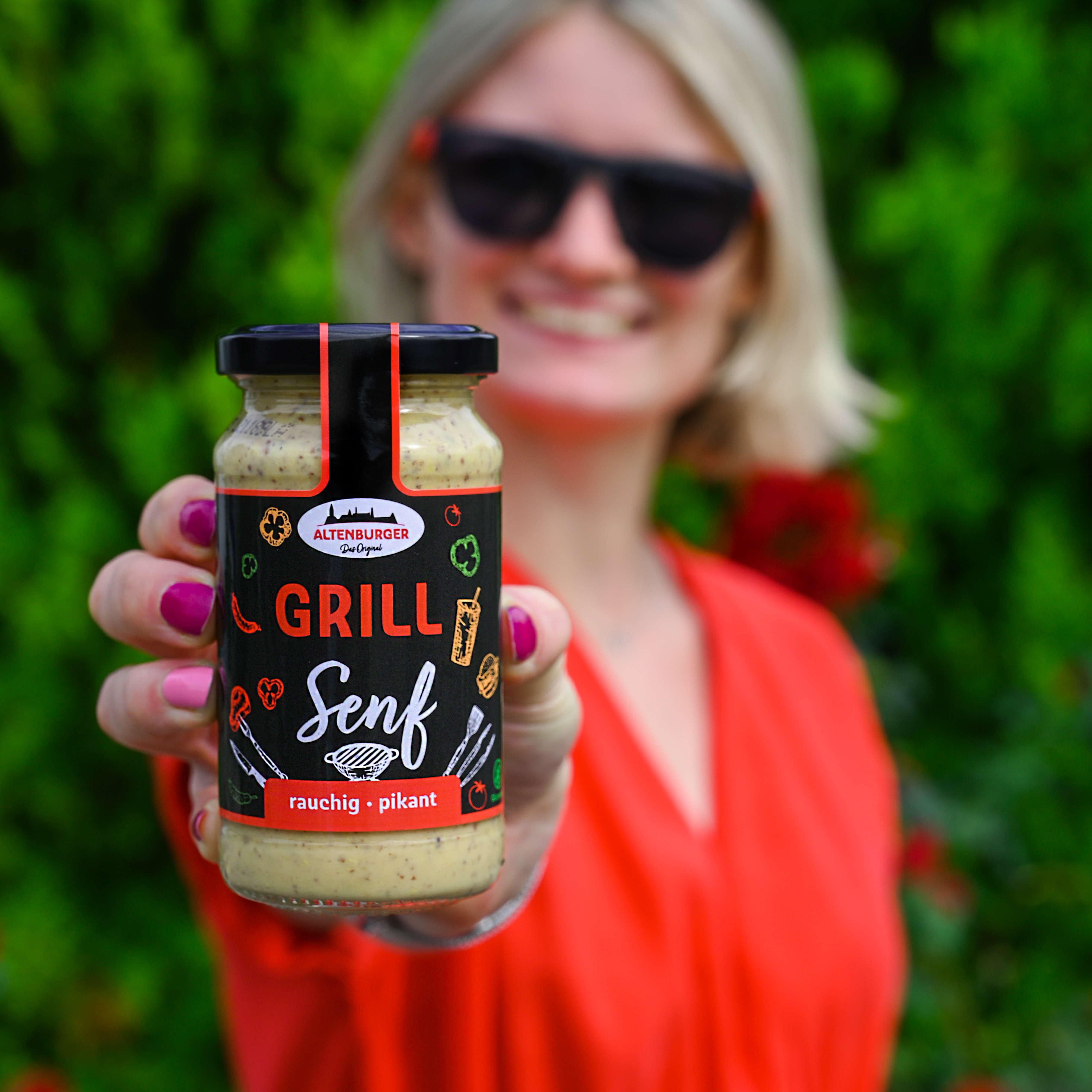 Grill Senf - jetzt mit neuem Etikett!