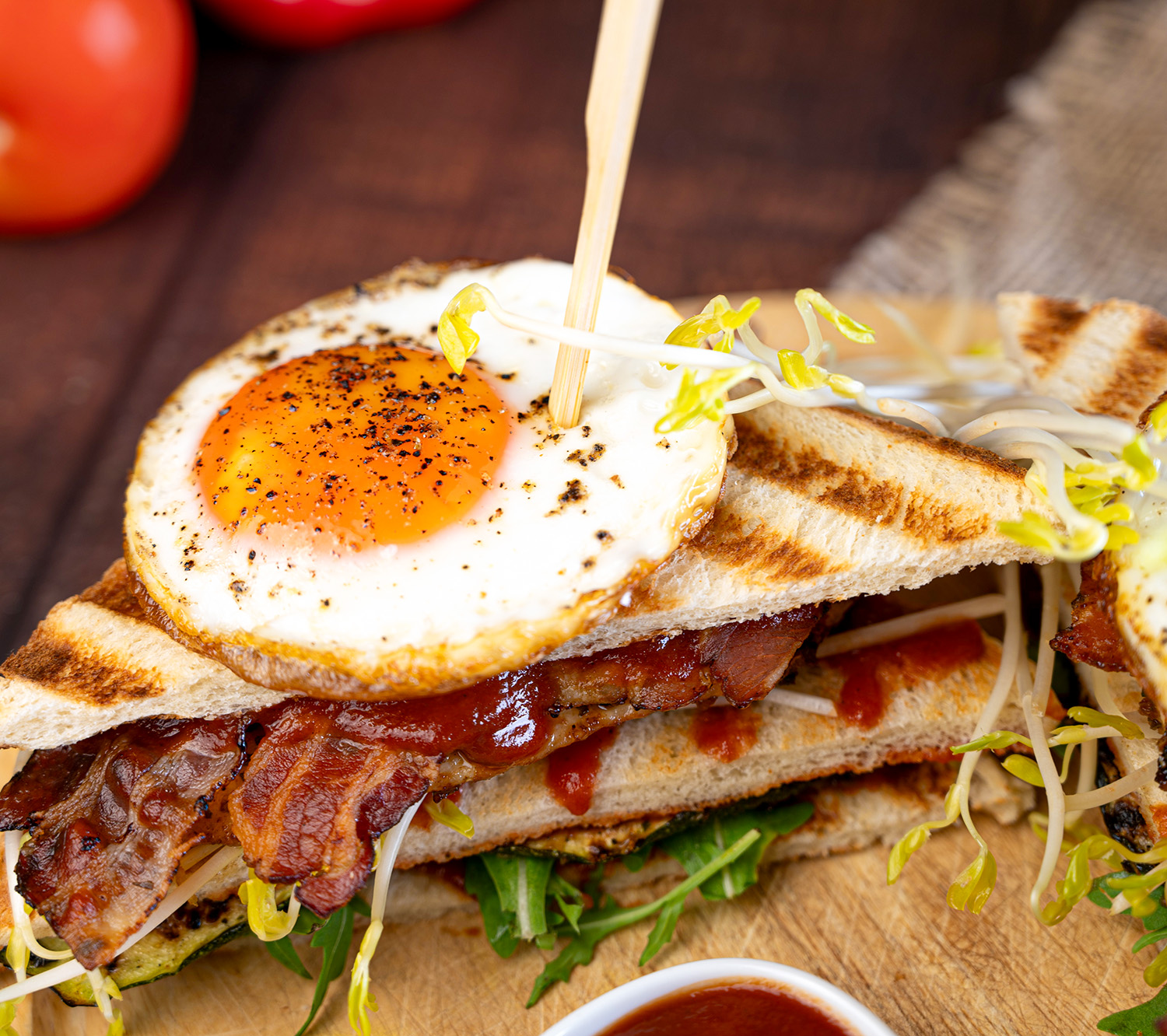 sandwich mit ei sandwich mit ei