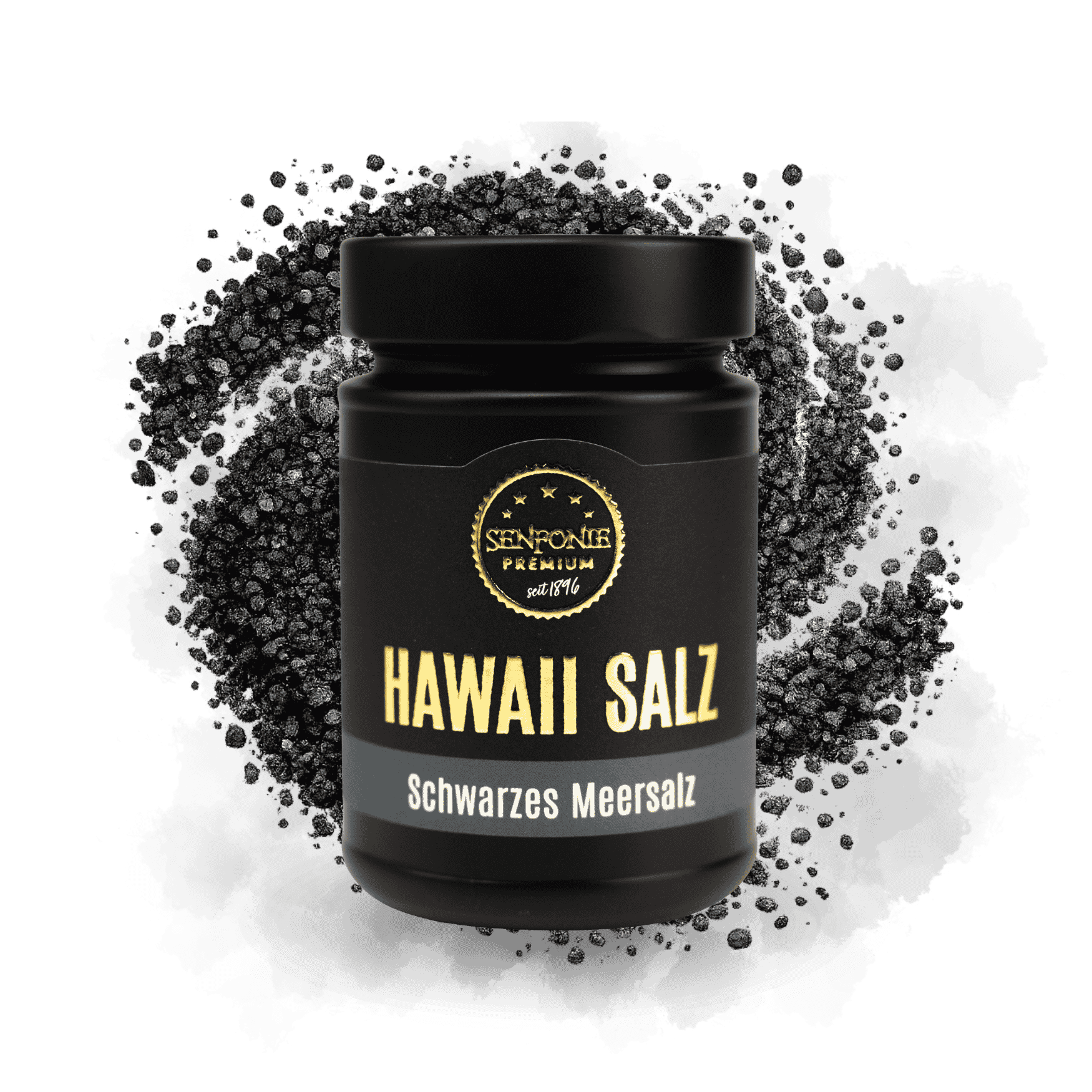 Hawaii Salz - Schwarzes Meersalz