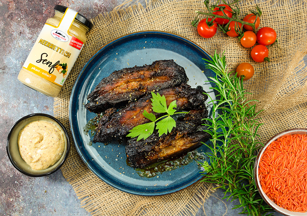 merrettich senf mit grillfleisch meerrettich senf mit grillfleisch