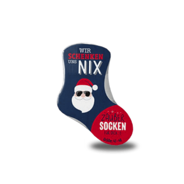 Wir schenken uns NIX Zaubersocken, 1 Paar