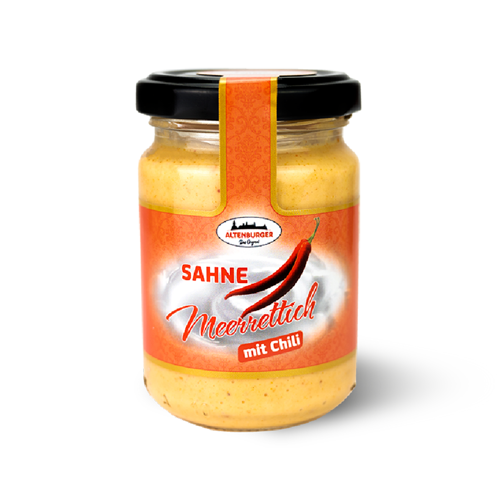 Sahne Meerrettich mit Chili Sahne Meerrettich mit Chili