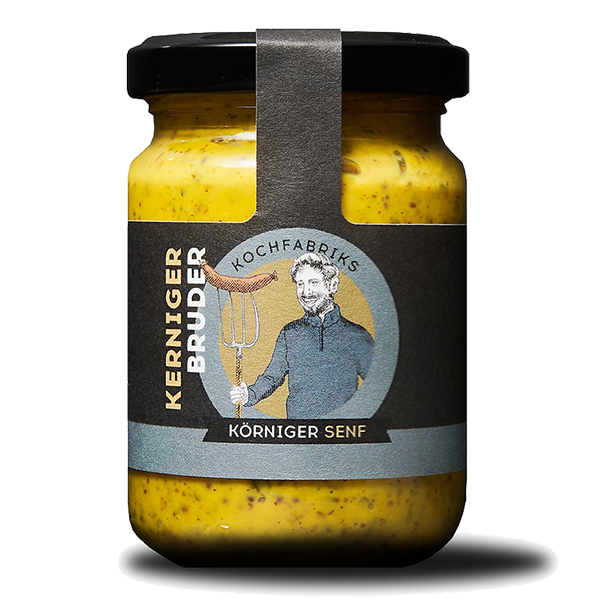 Kerniger Bruder Senf Kochfabriks Körniger Senf