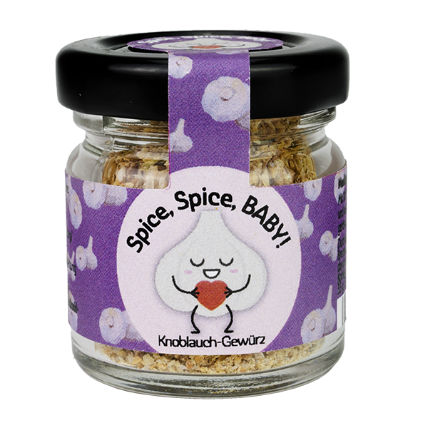 Knoblauch Gewürz für Dips und Saucen Spice, Spice, Baby!