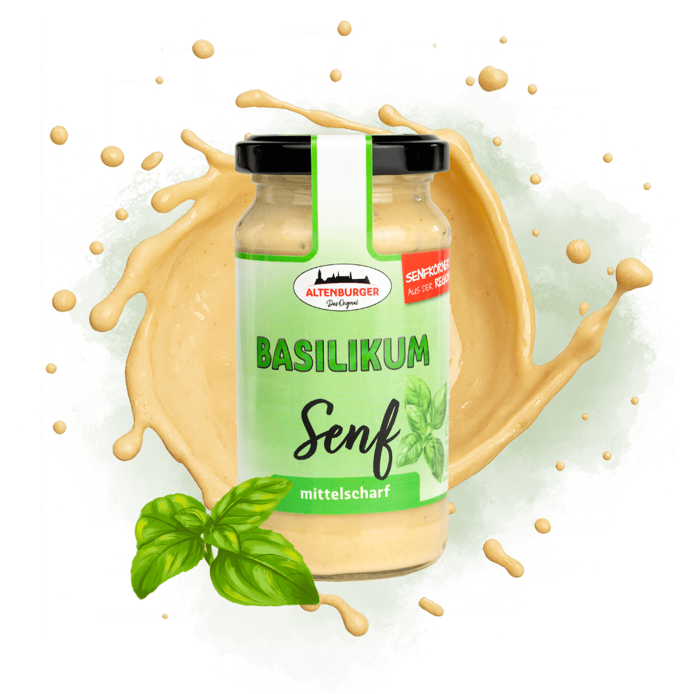 Basilikum Senf