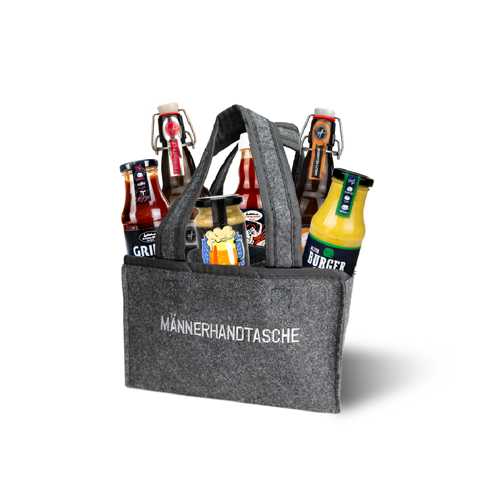 maennerhandtasche mit bier maennerhandtasche mit bier