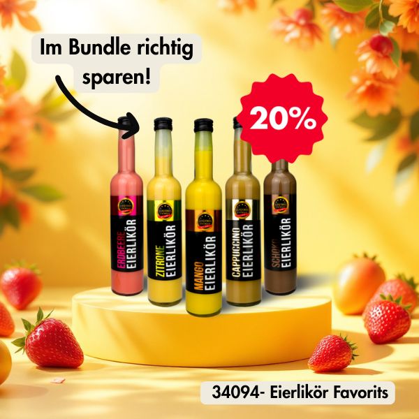 im bundle sparen: eierlikör favorites 20% günstiger
