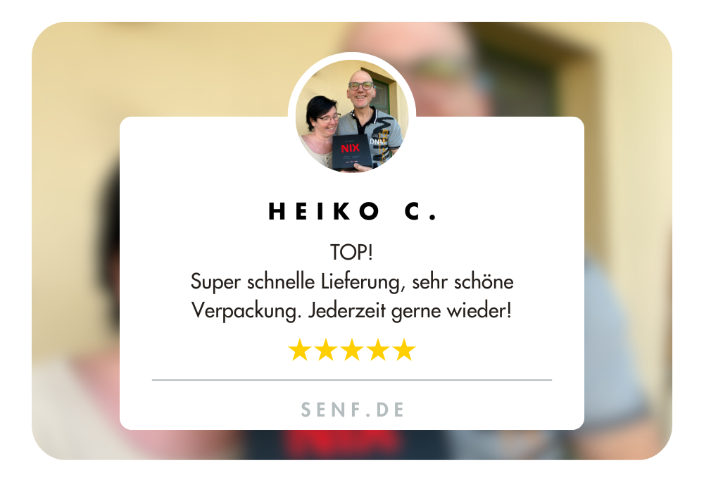 Positive Produktbewertung - 5 sterne bewertung Positive Produktbewertung - 5 sterne bewertung