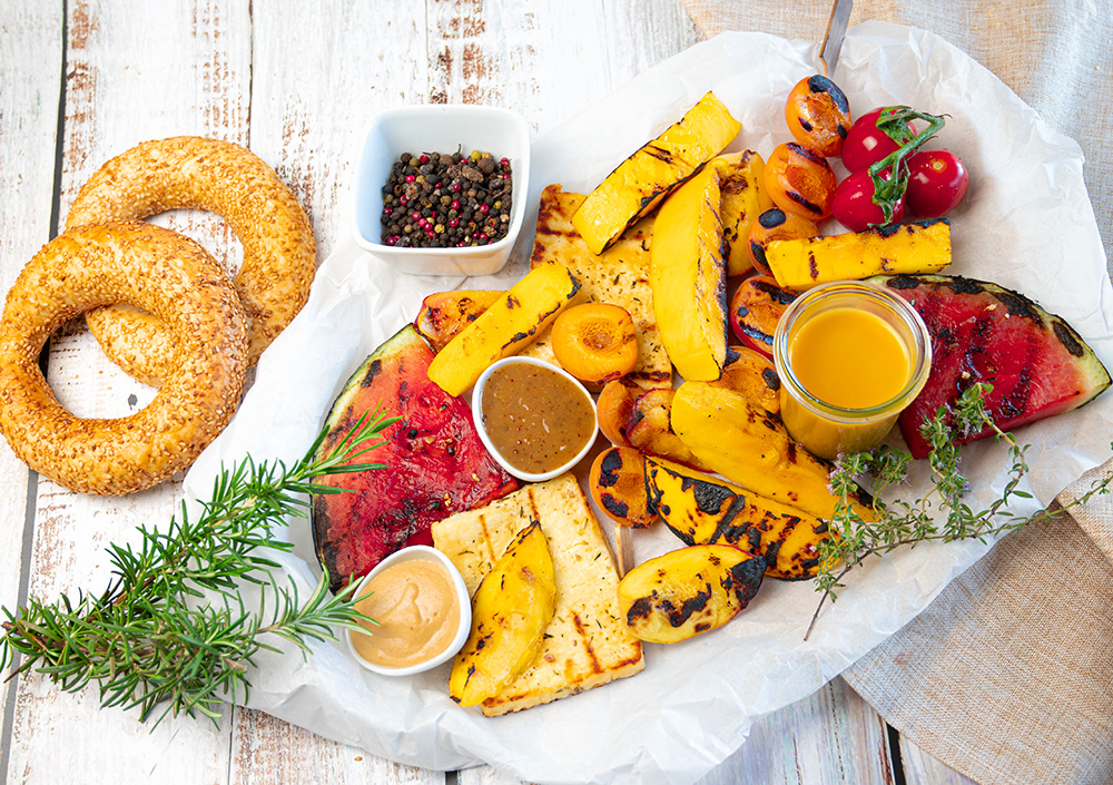 grillobst mit senf und chutney grillobst mit senf und chutney