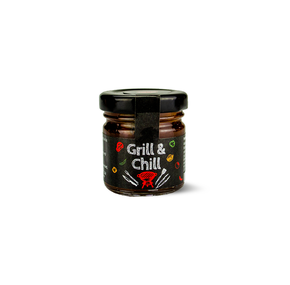Grill Sauce Honey Mini Glas "Grill & Chill"
